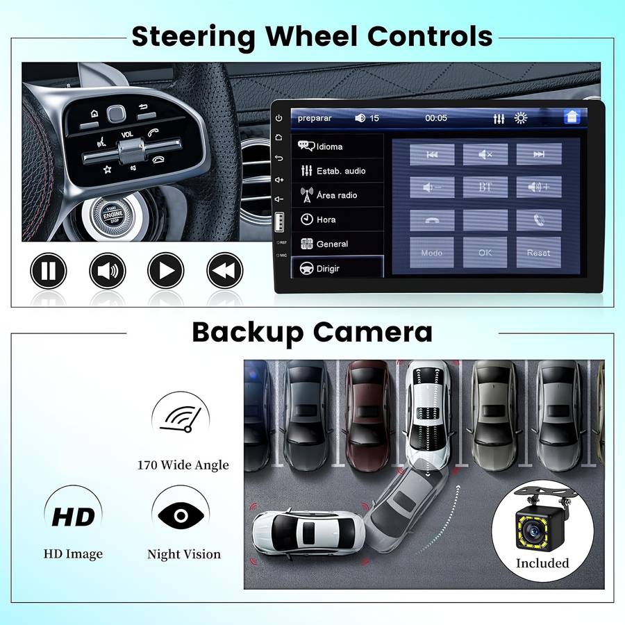 Car Audio  Entertainment System Items With Microphone