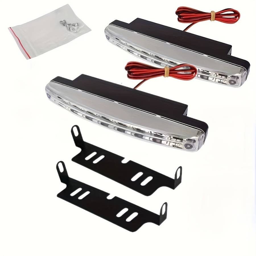 2Pcs LED Daylight Lights Car and Motorcycle LED Daylight Lights