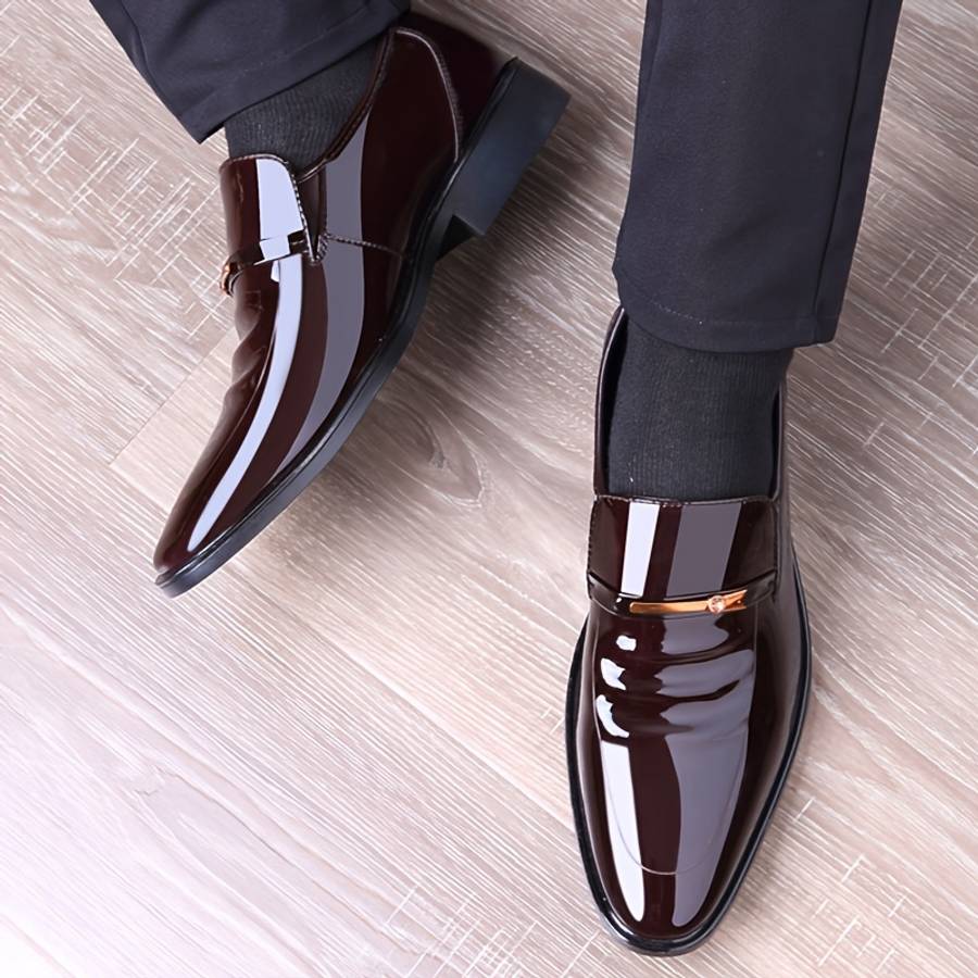 Mens Leather Shoes Color Brown Sizeuk 7.5