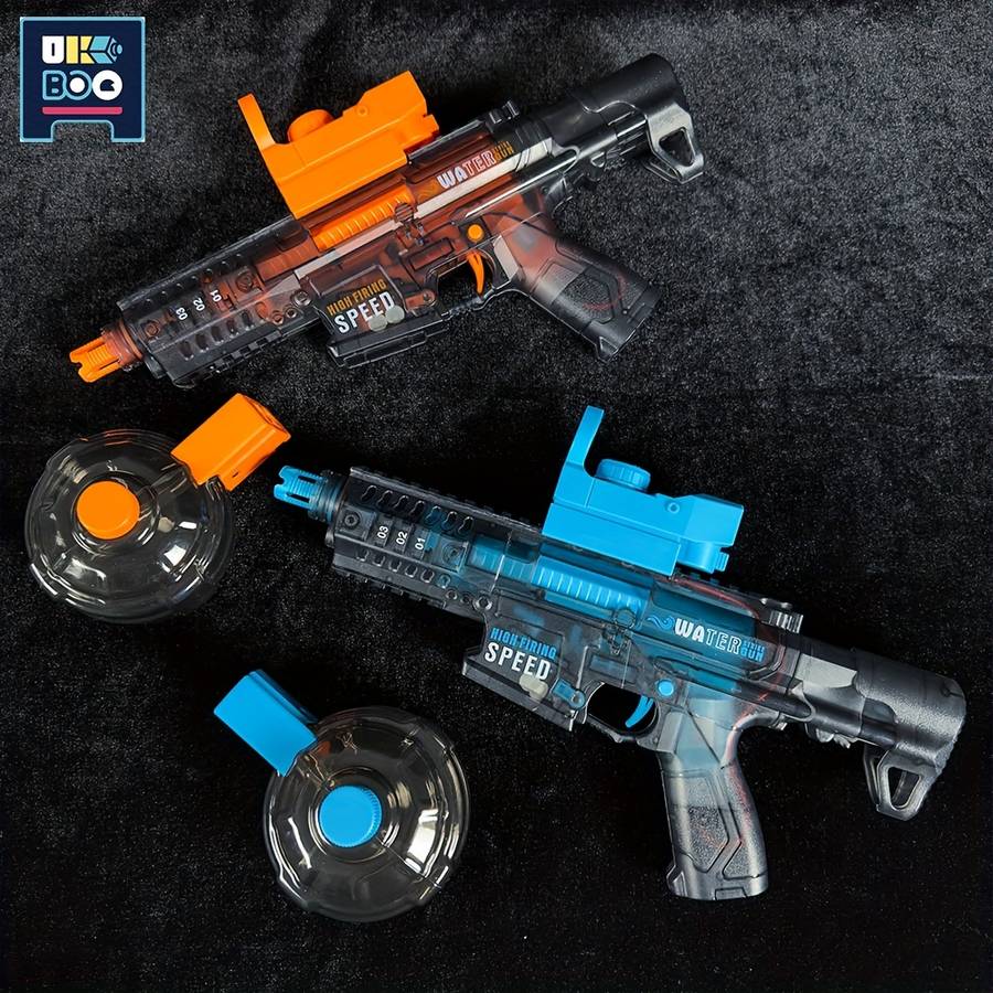 Toy Guns Color Blue And Grey