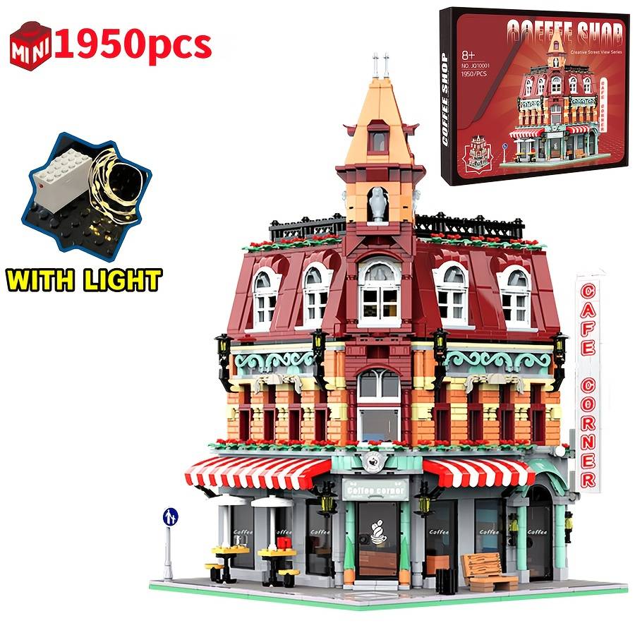 Building Toy Architectural Model Toy Set Quantity 1950Pcs