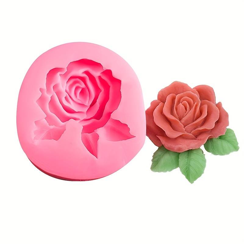 Suitable For Baking Molds Items Big Rose