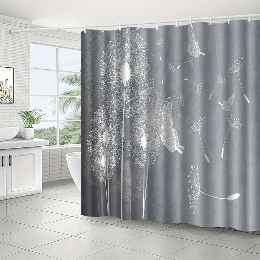 Waterproof Shower Curtain Color Polychrome Size 100*180 100.0Cm*180.01Cm