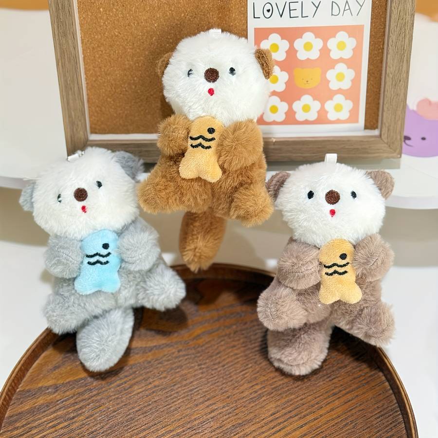 Toy Dolls color A Brown Style Embrace Fish   Otter