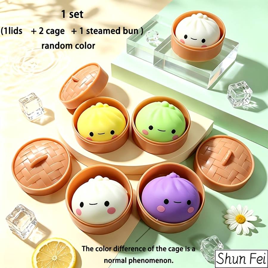 Squeezable Toys Style Newly Upgraded Fun Squeeze Toys Quantity 1 Set 1 Lid 1 Cage 1 Bun