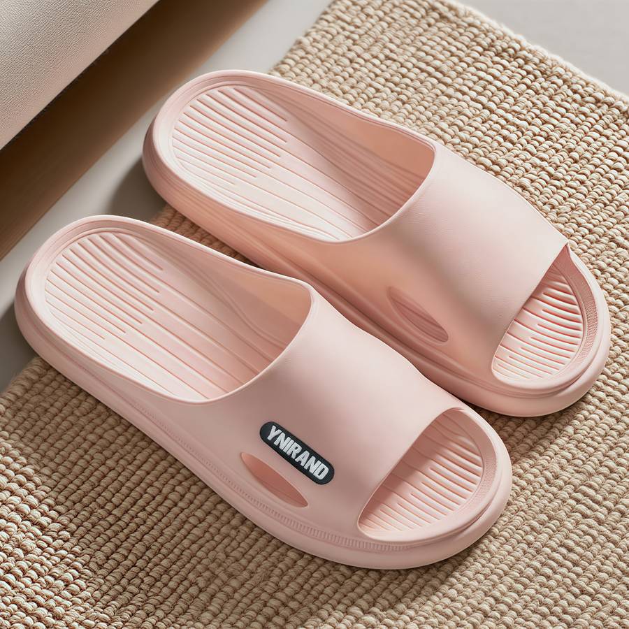 Men Slippers Summer Style Orange Size Uk 5.5 To 6
