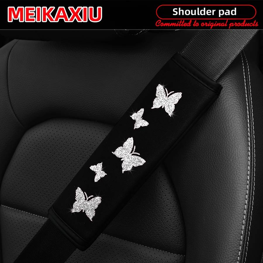 Car Seat Belt Covers Drakgray