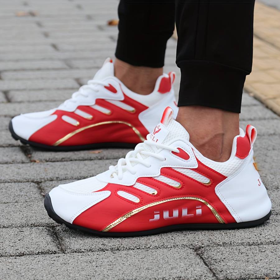 Women S Sneakers Color A0002 Red Sizeuk 4