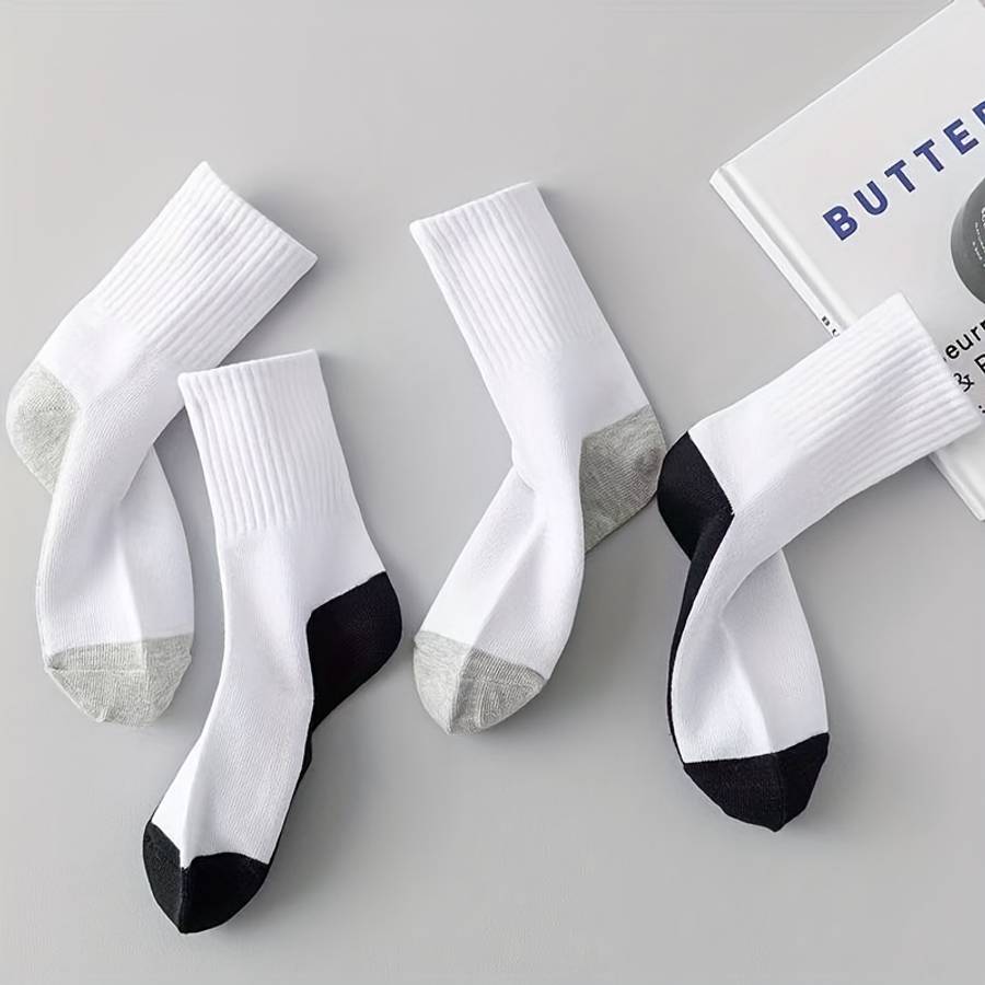 Women S Socks Color Grey White Quantity 5Pcs