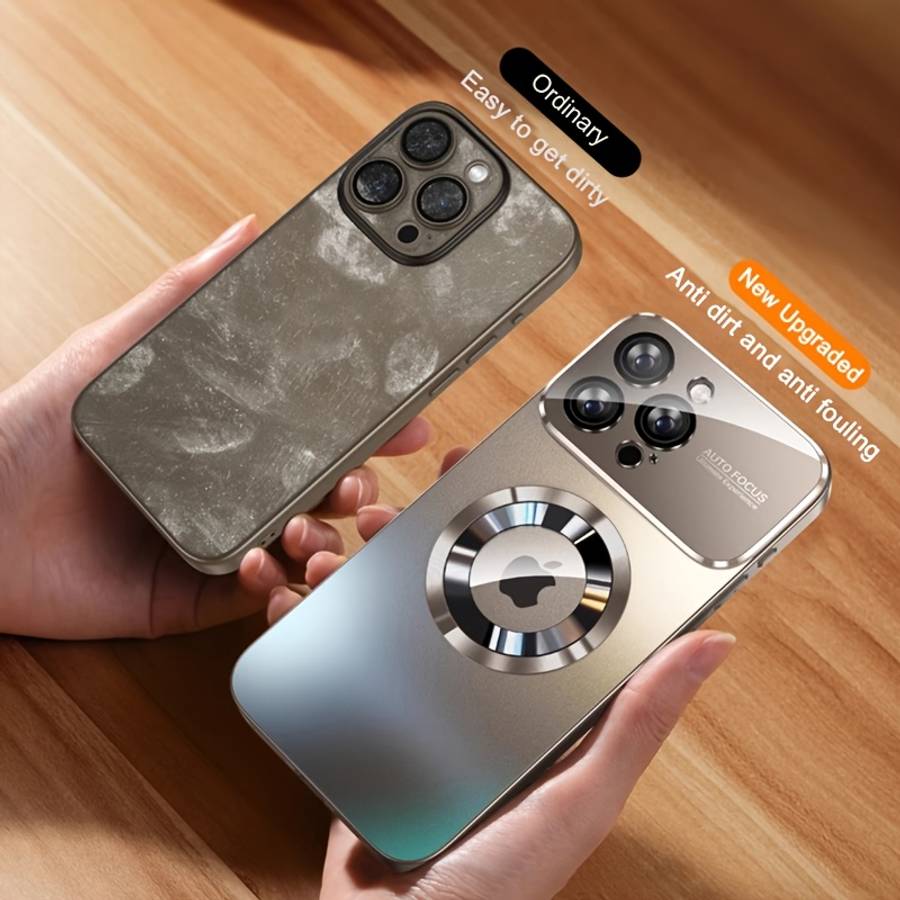 Phone Case Golden Compatible Model Iphone 16 Pro Max