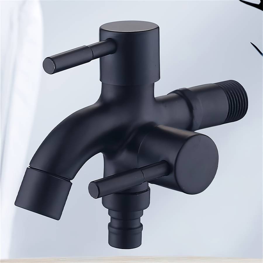 Heavy-Duty Outdoor Faucets Silvery