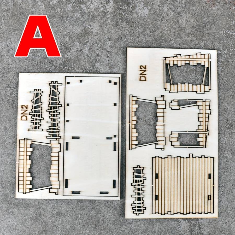 Building Toy Architectural Model Toy Set Model Type D