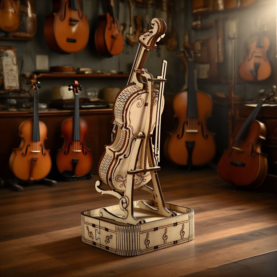 3D Puzzle Musical Instrument Model Model Mpt024