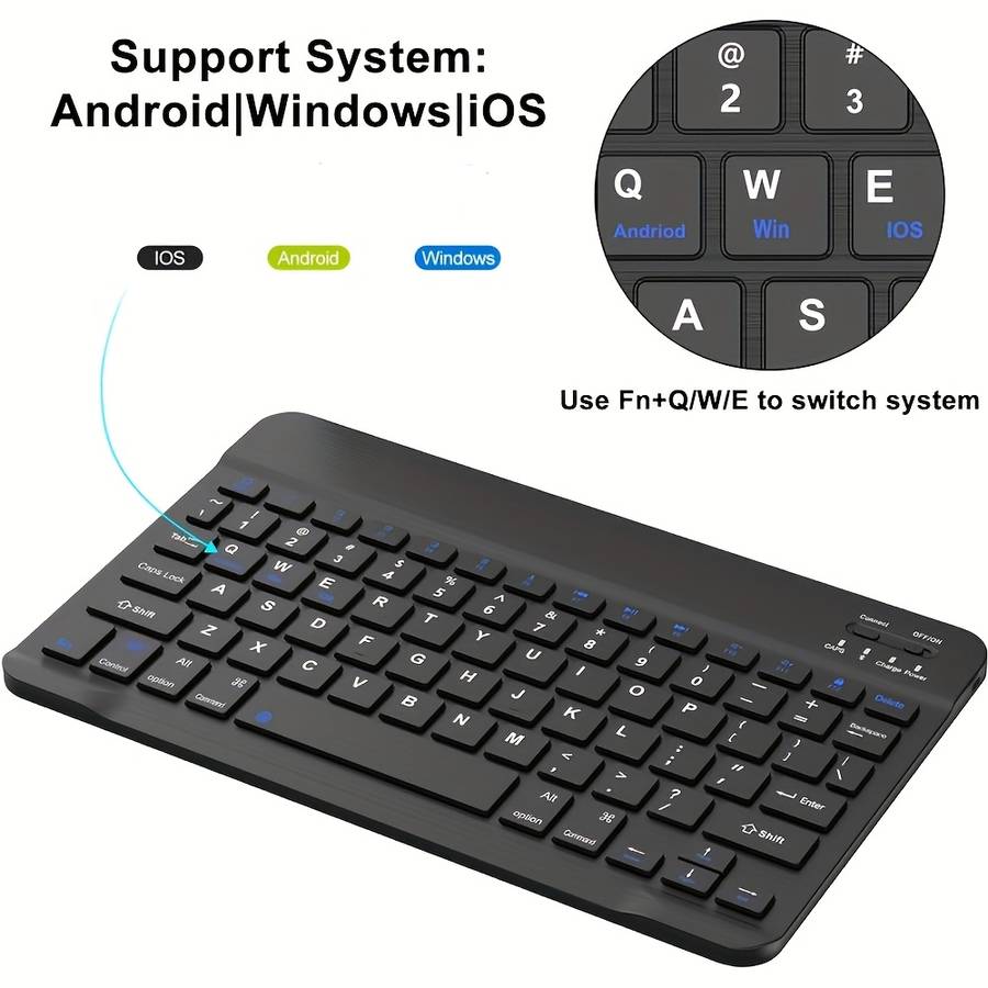 keyboard color Black size 10inch