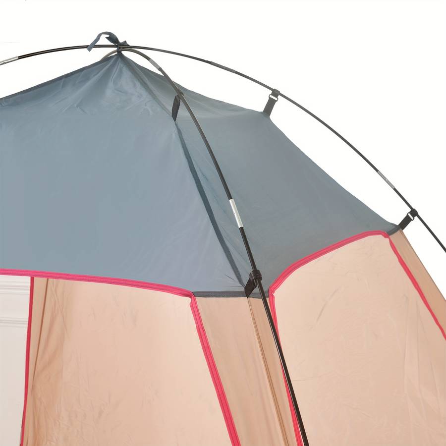 Triangle Beach Sunshade Tent Outdoor Use People Deep Grey 3 4