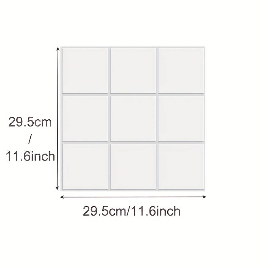 Floor Stickers Color Pink Size 29.5X29.5Cm Is 11.6X11.6Inch