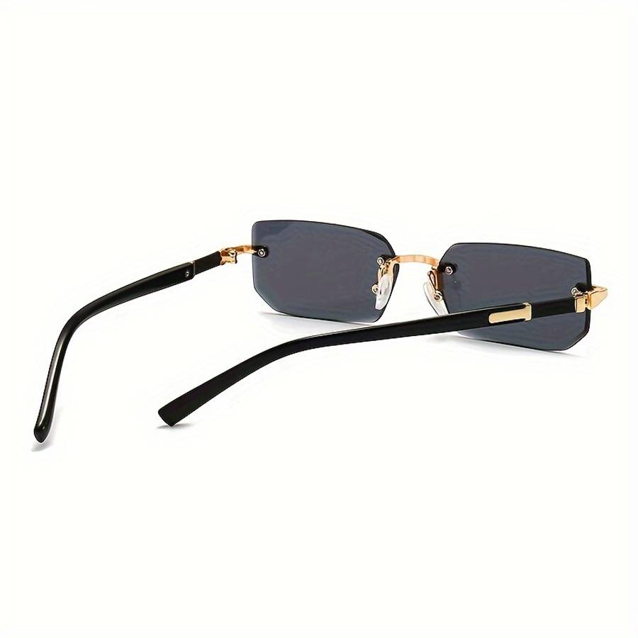 Mens Glasses Color Black Golden