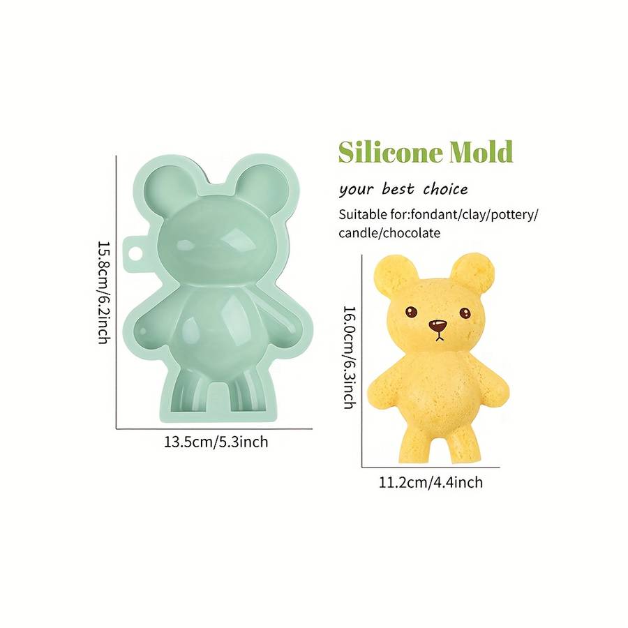 Suitable For Baking Molds Style Violent Bear