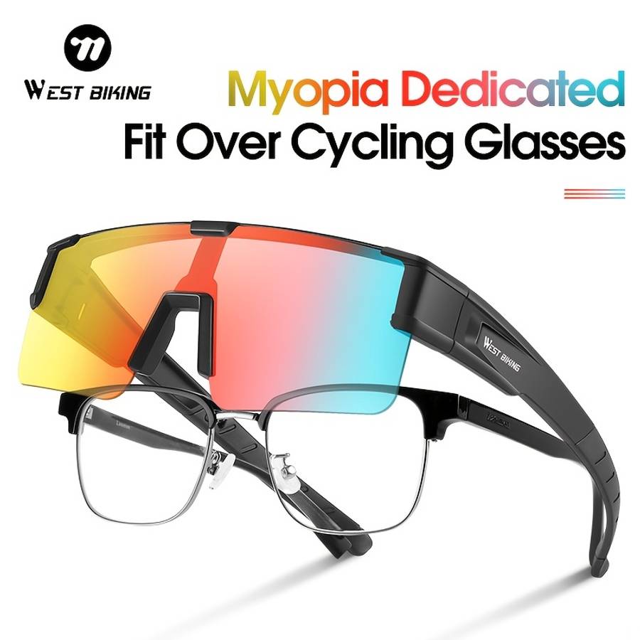Cycling Glasses Color White