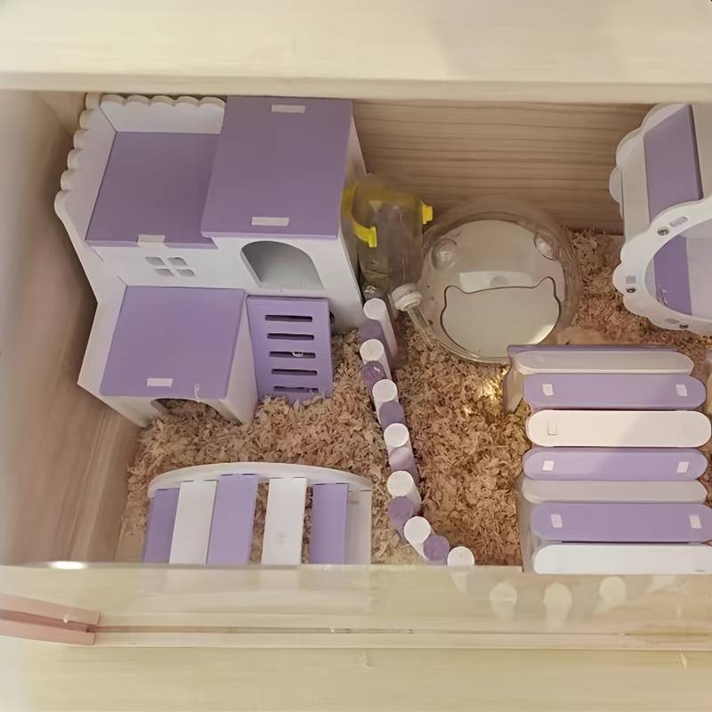 Pet Supplies Items Five  Piece Set    Purple