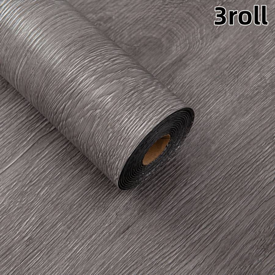 Self Adhesive Floor Stickers Medium Gray Oak 3Roll