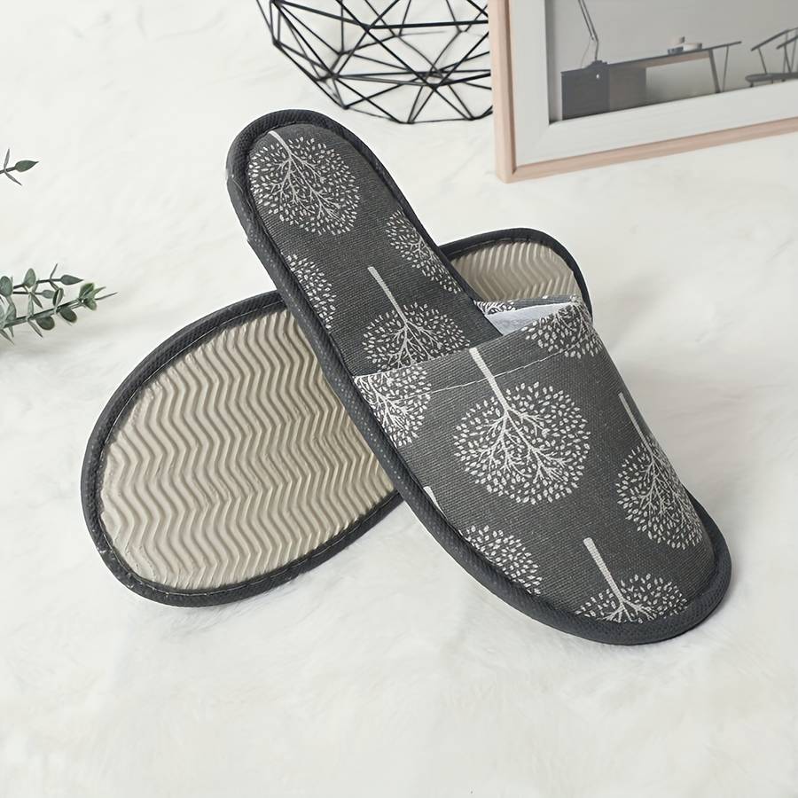 Cotton Slippers Color Grey
