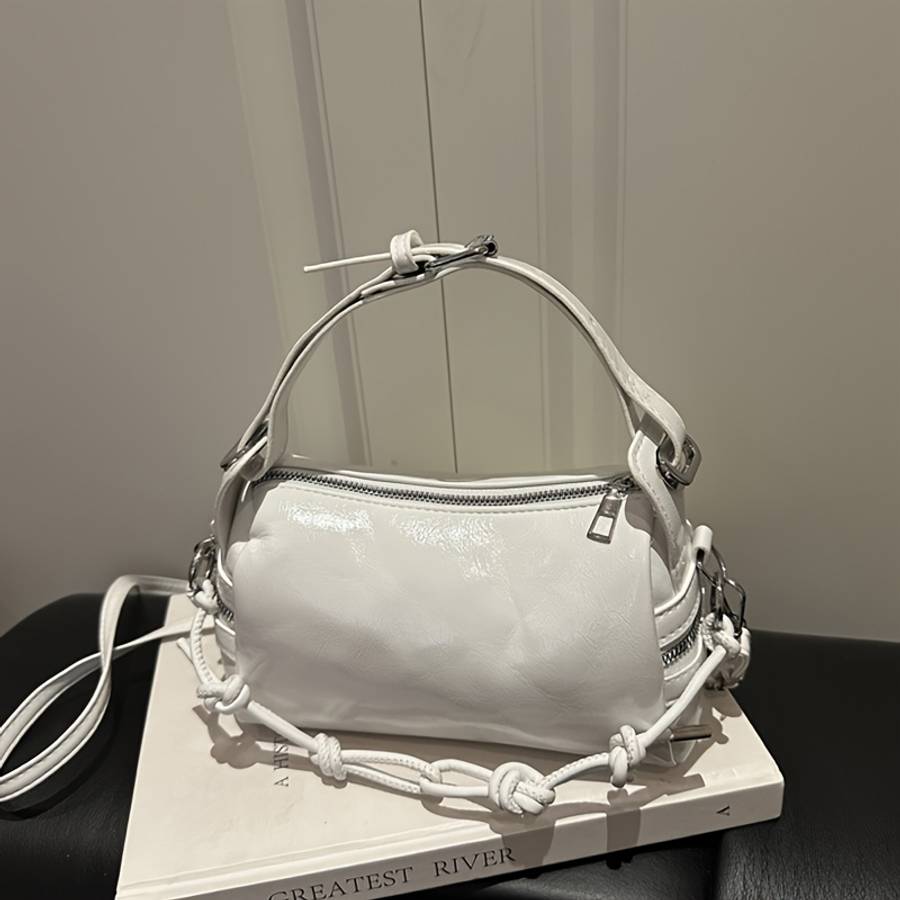 Women S Handbags White Pu
