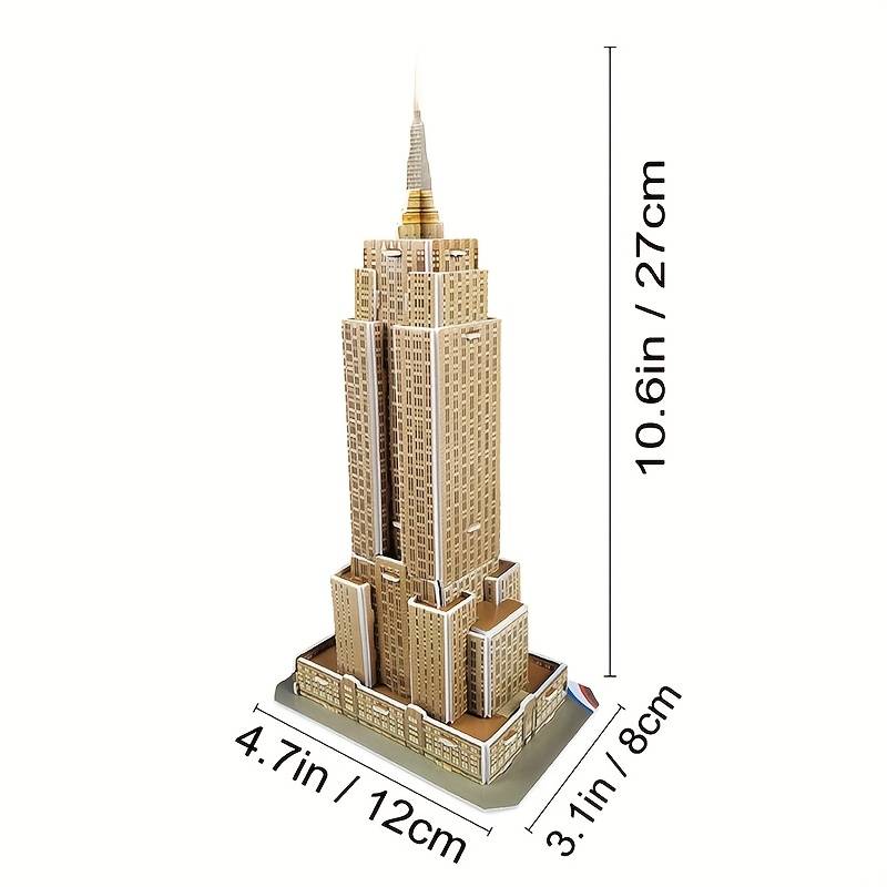 Building Toy Architectural Model Toy Set Model Ms1690 9