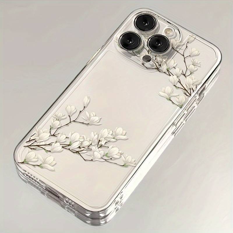 1Pc Transparent For iPhone 13 Pro Phone Case Phone Cover