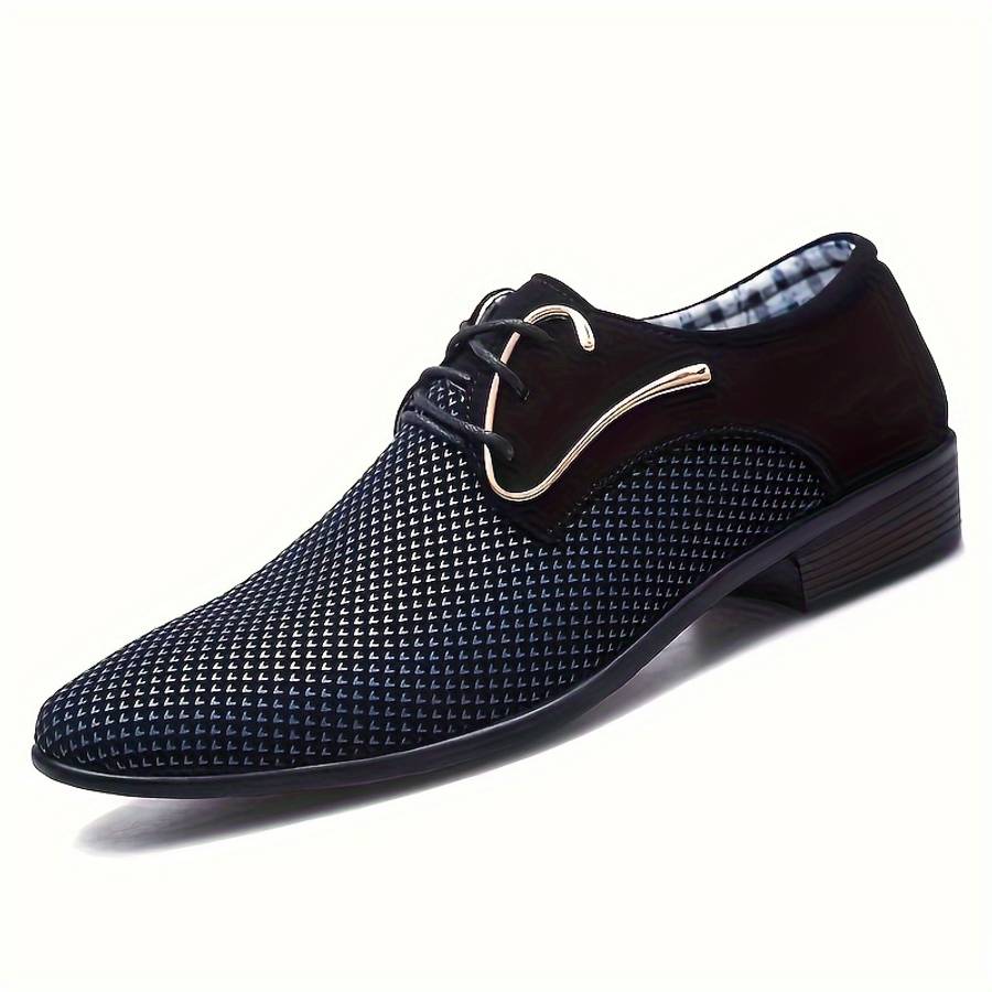 Mens Leather Shoes Color Navy Color Sizeuk 7.5
