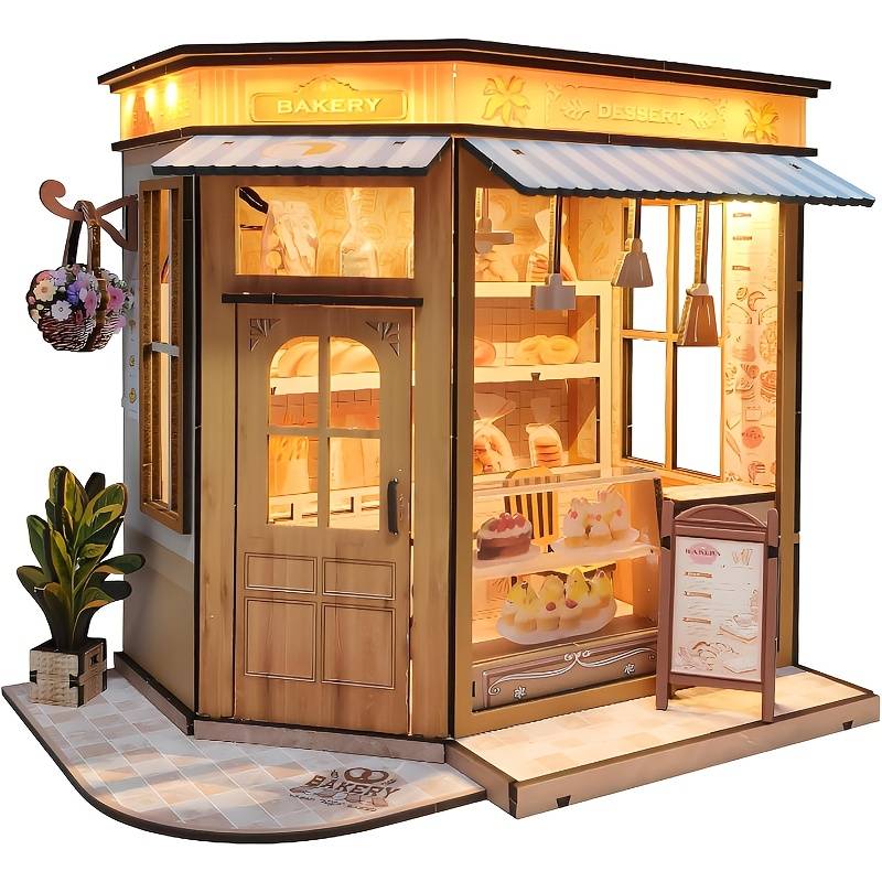 Building Toy Architectural Model Toy Set Style Bread House