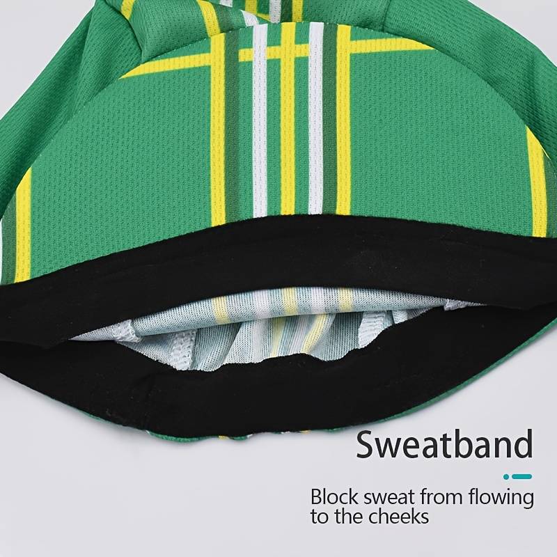 1pc Lightweight Breathable Quick-Dry Cycling Cap Sweat Absorbing Sunshade Hat for Outdoor Spor