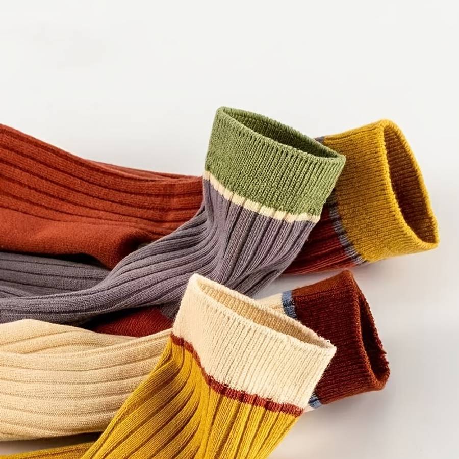 Women S Socks Color Mixed Color5 Pairs Size Onesize