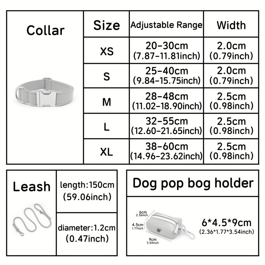 Dog Leash Color Gouache Velvet Round Rope 3Piece Set Size M