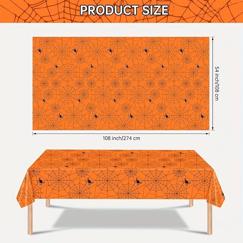 Halloween tablecloth decoration Quantity 3pcs