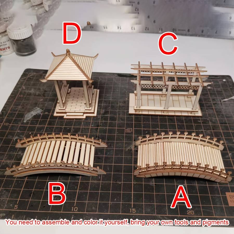 Building Toy Architectural Model Toy Set