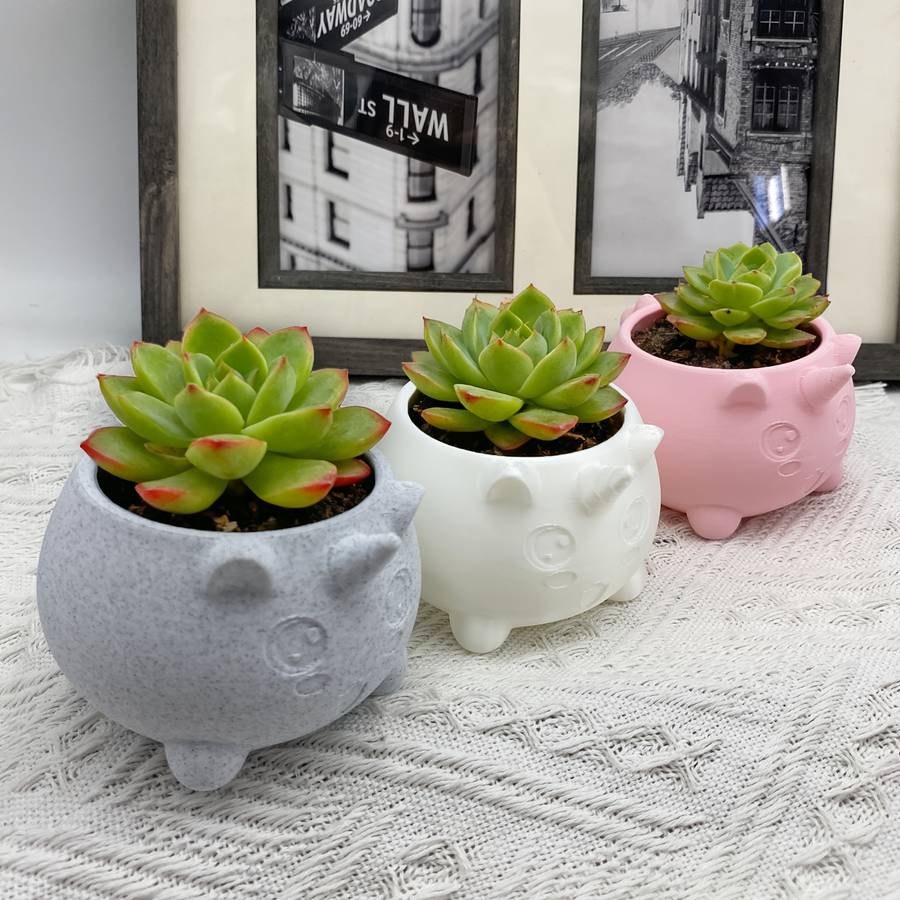 Flowerpot Color White