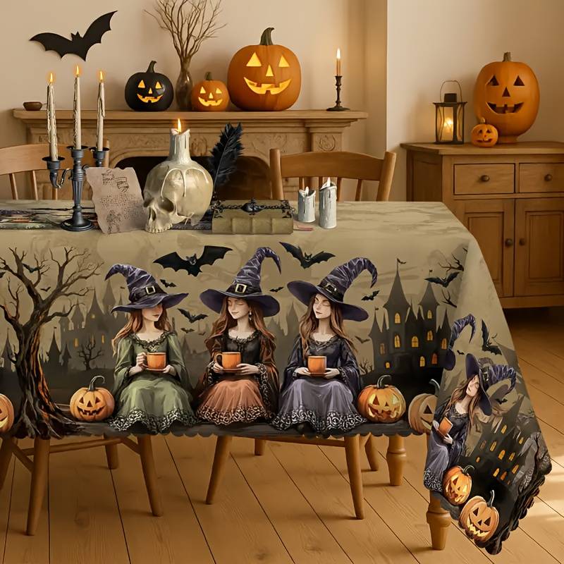 Halloween tablecloth decoration size 140x400cm