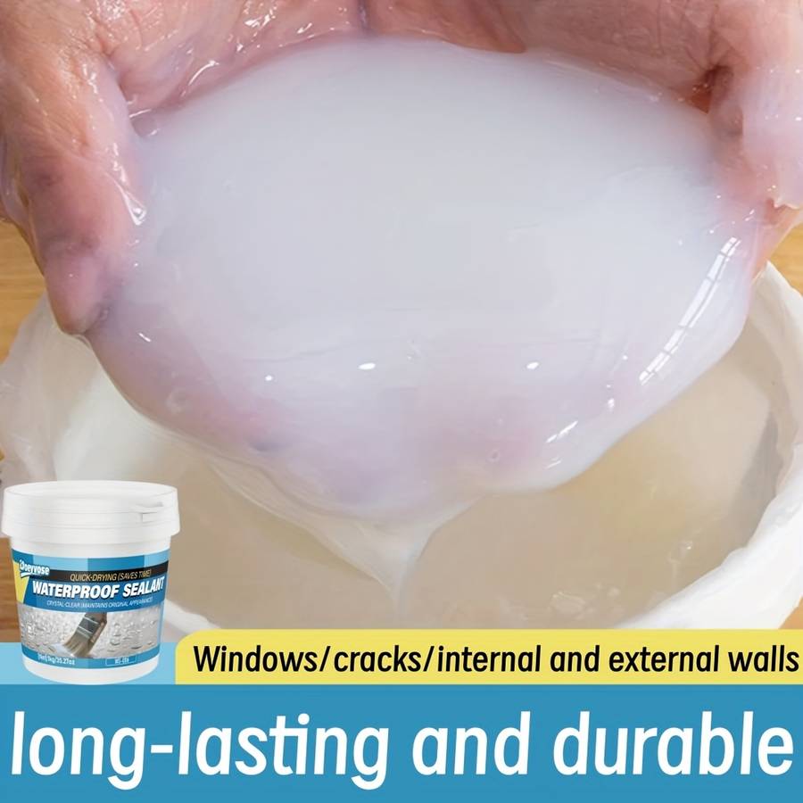 Waterproof Repair And Sealing Supplies Capacity 1Kg 35.27Oz Add Tools
