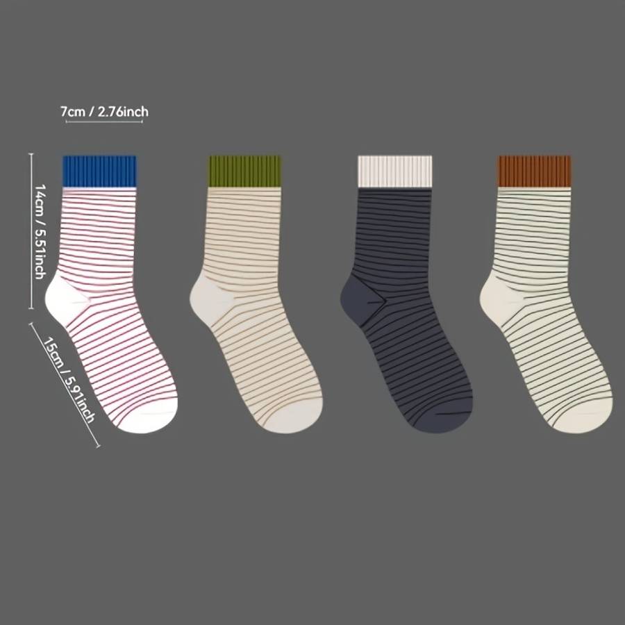 Women S Socks Color 5 Pairs Pack3 Dark Gray2 Red Size Onesize