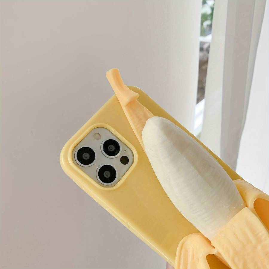 1Pc Bright Yellow For iPhone 12 Pro Phone Case Phone Cover