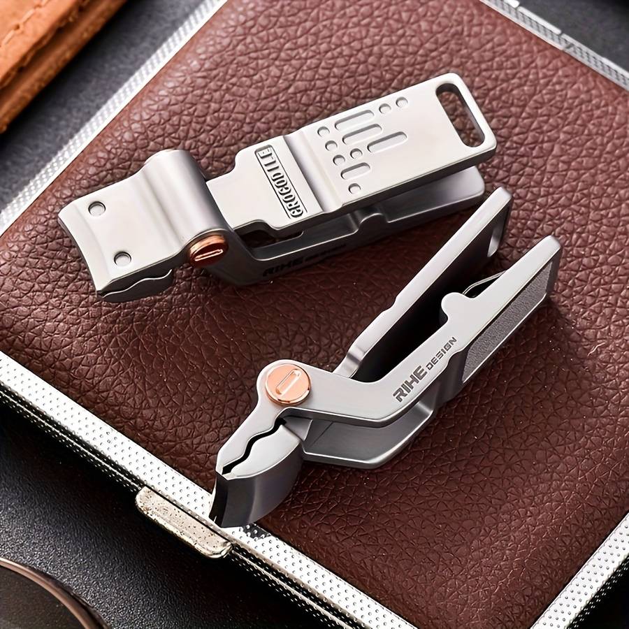 1pc Nail Clippers Set Stainless Steel Modern Style Unscented Finger Nail Care Professional