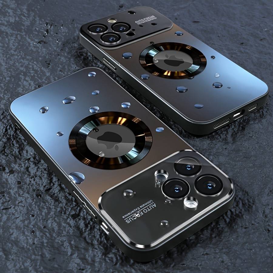 Phone Case Golden Compatible Model Iphone 16 Pro Max