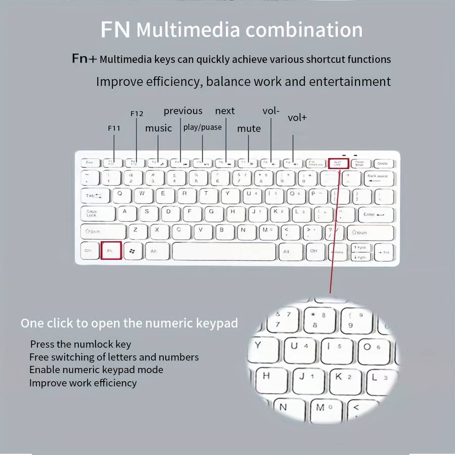 Keyboard Color Black