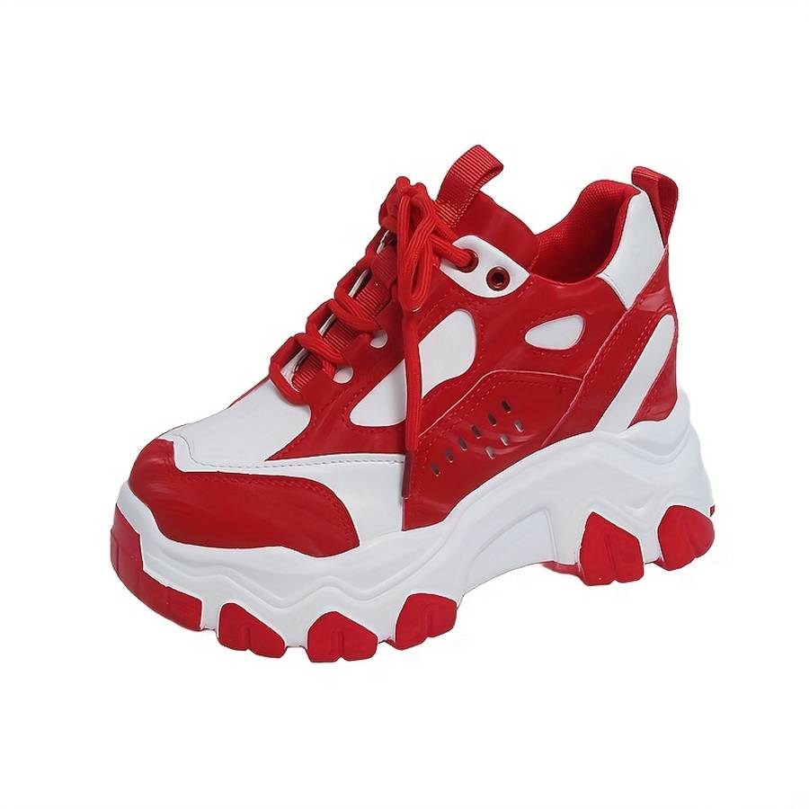 Women S Sneakers Color Red Sizeuk 5