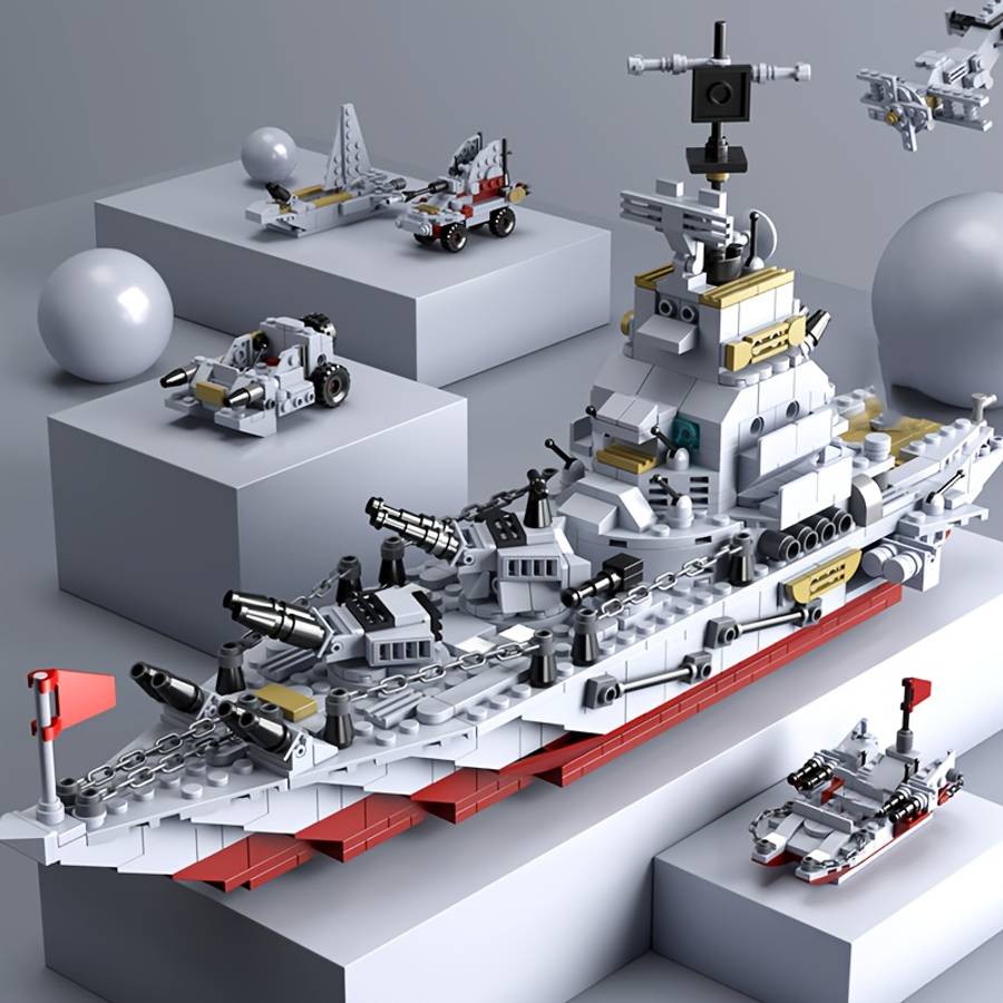 3D Jigsaw Puzzle Model Ship