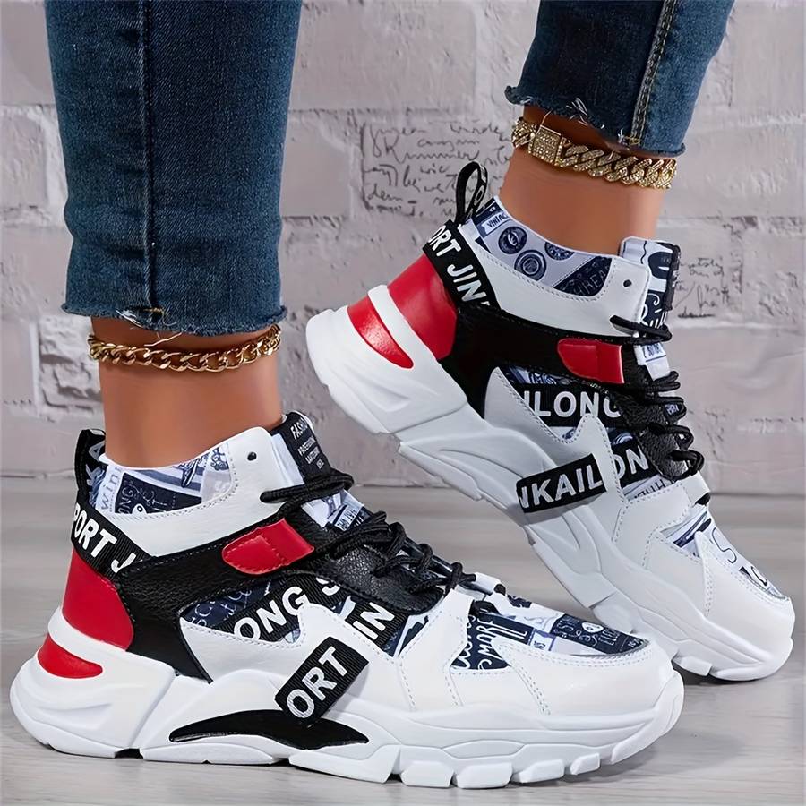 Women S Sneakers Color Black And White Sizeuk 3.5