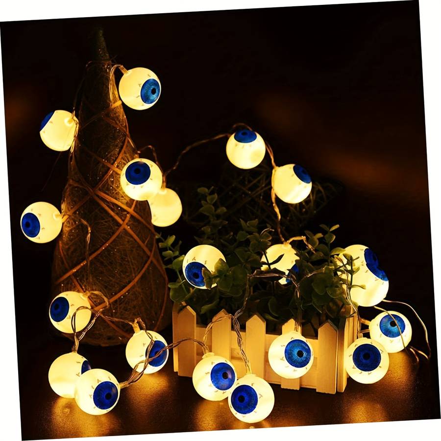 Halloween Decorations Color Warm Light Size 3.0 Meter 20 Lights