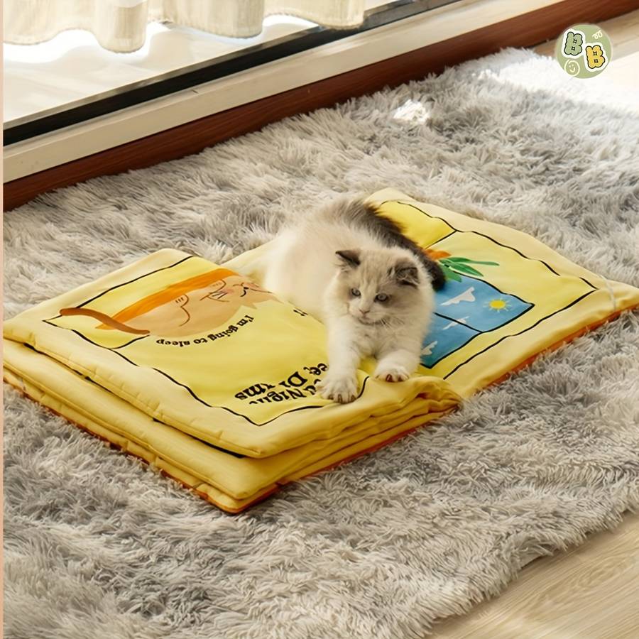 Pet supplies Style Cute Book Mat