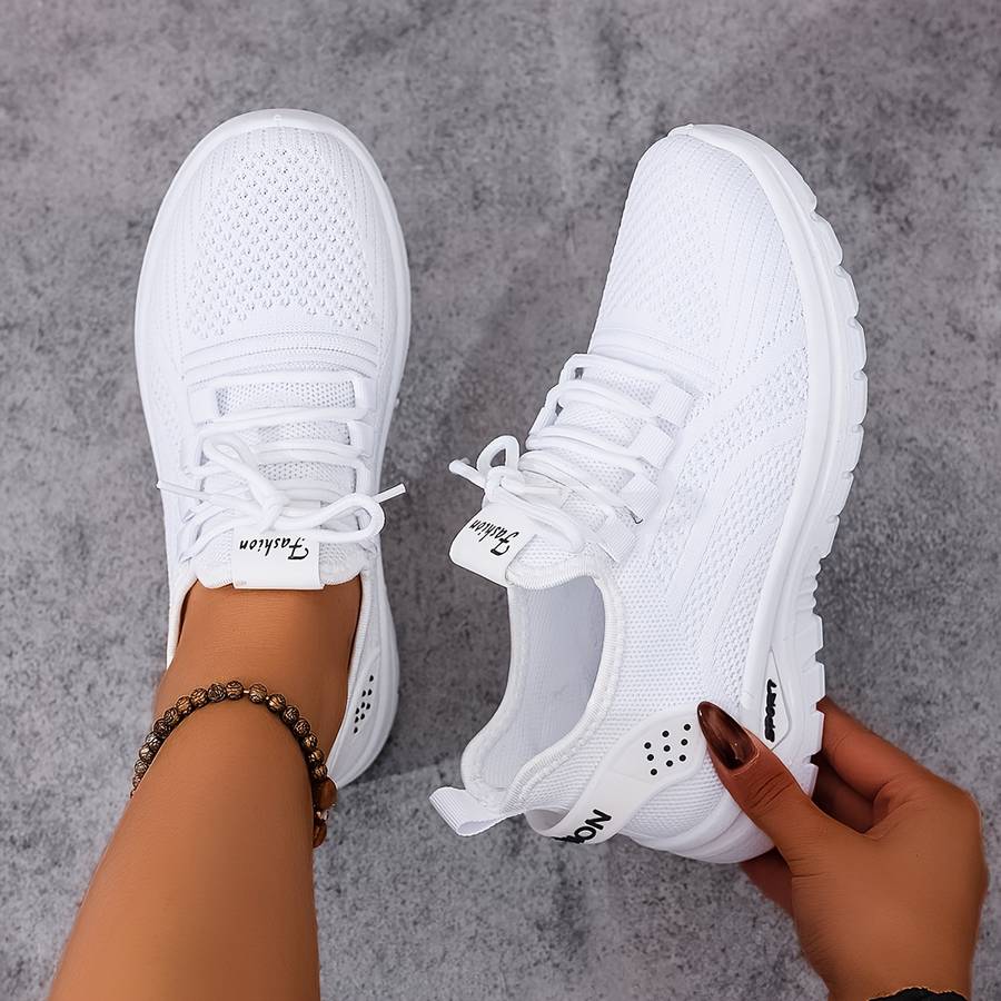 Women S Sneakers Color White Sizeuk 5